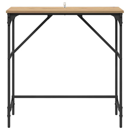 Table Console 75 X 32 X Bois D'ingénierie chêne artisanal 75 cm