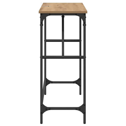 Table Console 75 X 32 X Bois D'ingénierie chêne artisanal 75 cm