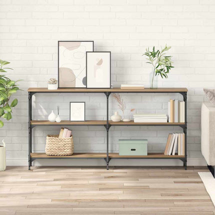 Table Console 150 X 29 X 75 Cm chêne artisanal 150 cm