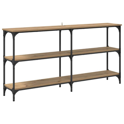 Table Console 150 X 29 X 75 Cm chêne artisanal 150 cm