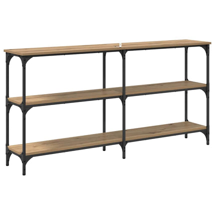 Table Console 150 X 29 X 75 Cm chêne artisanal 150 cm