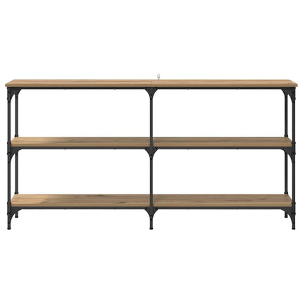 Table Console 150 X 29 X 75 Cm chêne artisanal 150 cm