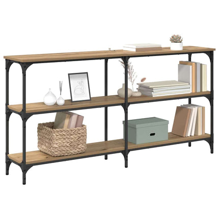 Table Console 150 X 29 X 75 Cm chêne artisanal 150 cm