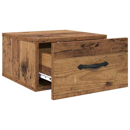 Cabinet De Chevet Avec Tiroir 2 Pcs 35 X 35 X 20 Cm Bois ancien