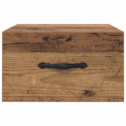 Cabinet De Chevet Avec Tiroir 2 Pcs 35 X 35 X 20 Cm Bois ancien