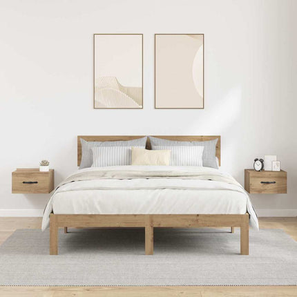 Cabinet De Chevet 2 Pcs 35 X 35 X 20 Cm chêne artisanal