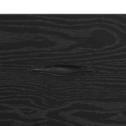 Cabinet De Chevet Avec Tiroir 2 Pcs 35 X 35 X 20 Cm Chêne noir