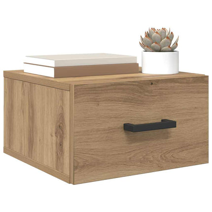 Cabinet De Chevet Avec Tiroir 35 X 35 X 20 Cm chêne artisanal 1