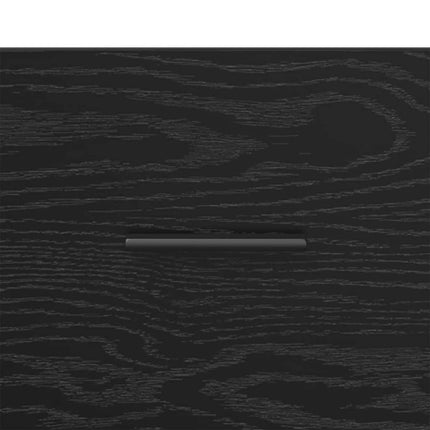 Cabinet De Chevet Avec Tiroir 2 Pcs 35 X 35 X 20 Cm Chêne noir