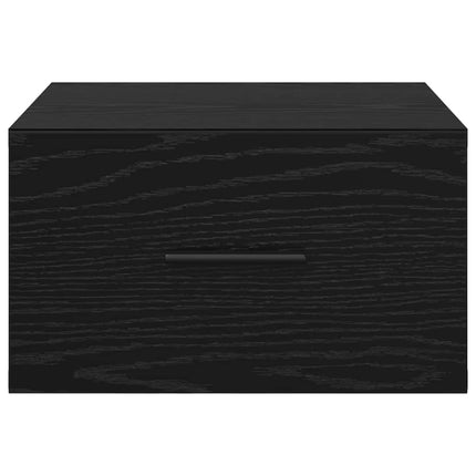 Cabinet De Chevet Avec Tiroir 2 Pcs 35 X 35 X 20 Cm Chêne noir