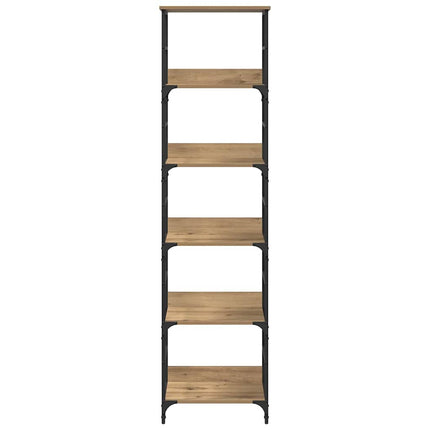 Étagère 50 X 33 X Bois D'ingénierie chêne artisanal 188,5 cm