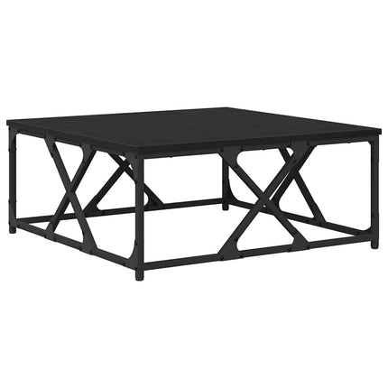 Table Basse Bois D'ingénierie Chêne noir 70 x 70 x 30 cm