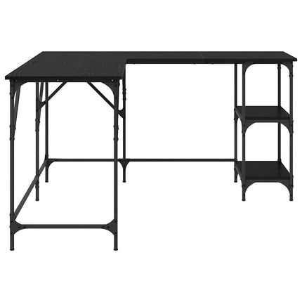 Bureau Chêne noir 139 x 139 x 75 cm Bois d'ingénierie