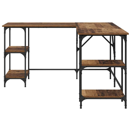 Bureau Bois Ancien 139 x 139 x 75 cm Bois d'ingénierie