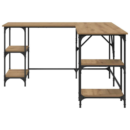 Bureau Chêne artisanal 139 x 139 x 75 cm Bois d'ingénierie