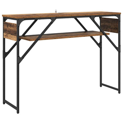 Tableconsole 105X30X75Cm Bois D'ingénierie Bois ancien 105 cm