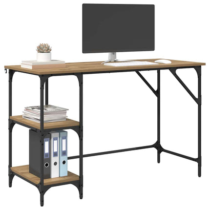 Bureau Chêne artisanal 120 x 50 x 75 cm Bois d'ingénierie