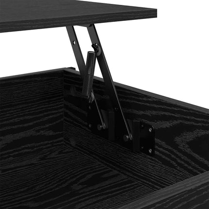 Table Basse 100 X 55 X 50 Cm Bois D'ingénierie Chêne noir