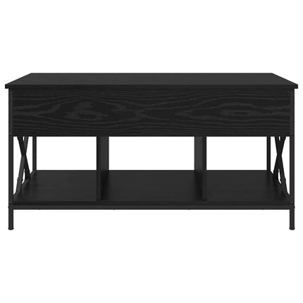 Table Basse 100 X 55 X 50 Cm Bois D'ingénierie Chêne noir