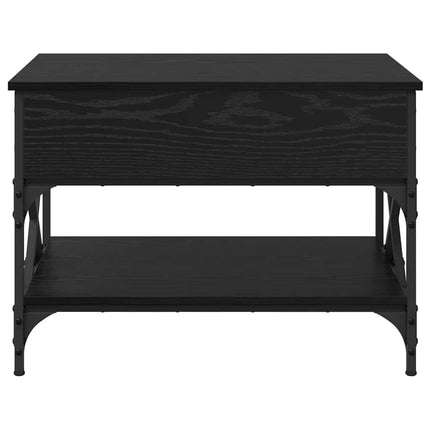 Table Basse 70X50X50Cm Bois D'ingénierie Chêne noir 70 cm