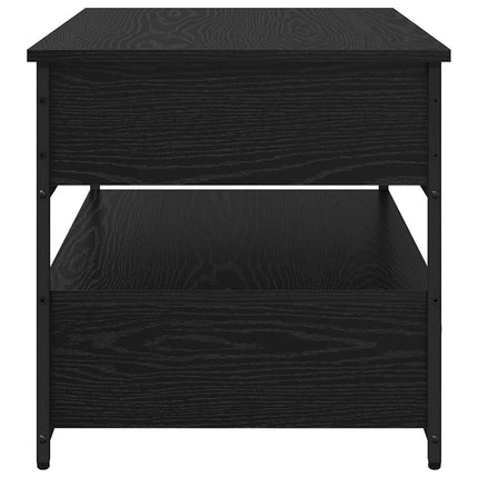 Table Basse 70 X 50 X 50 Cm Bois D'ingénierie Chêne noir 70 cm