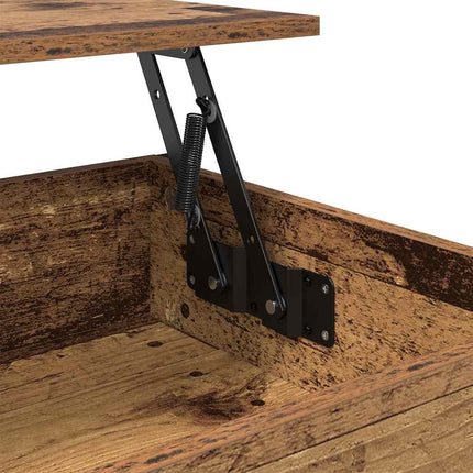 Table Basse 85 X 50 X 50 Cm Bois D'ingénierie Bois ancien 85 cm