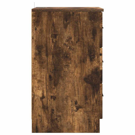 Cabinet de chevet Chêne fumé 38 x 38 x 66 cm Bois d'ingénierie