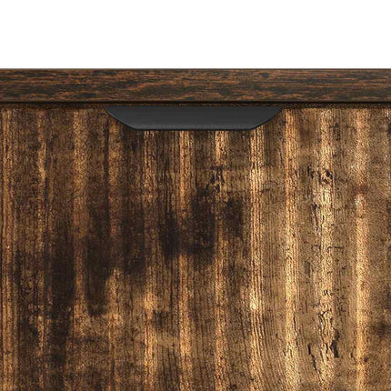 Table de chevet Chêne fumé 63,5 x 36 x 61 cm Bois d'ingénierie