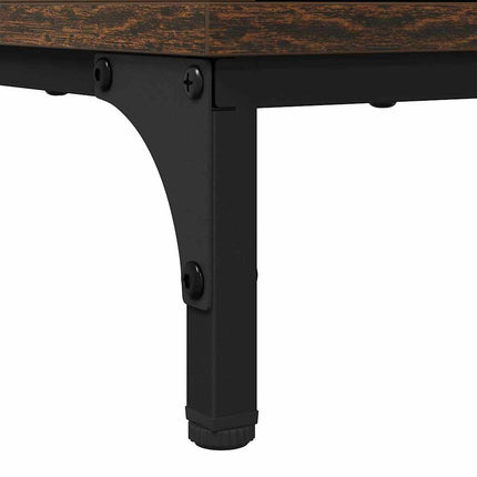 Table de chevet Chêne fumé 63,5 x 36 x 61 cm Bois d'ingénierie