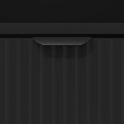 Tables de chevet 2 pcs Noir 49 x 36 x 61 cm Bois d'ingénierie