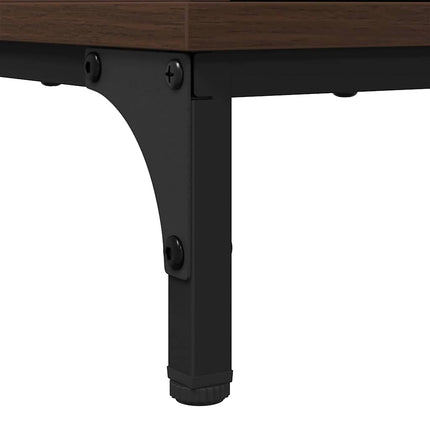 Table de chevet Chêne marron 49 x 36 x 61 cm Bois d'ingénierie