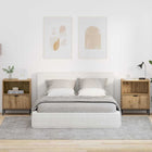 Tables de chevet 2 pcs chêne artisanal 49 x 36 x 61 cm