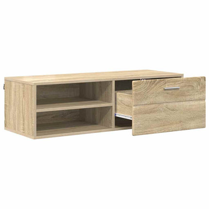 Meuble TV Chêne sonoma 100.5 x 39 x 30 cm Bois d'ingénierie
