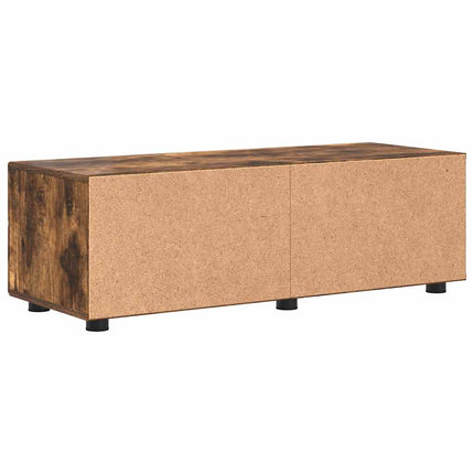 Meuble TV Chêne fumé 100.5 x 39 x 30 cm Bois d'ingénierie