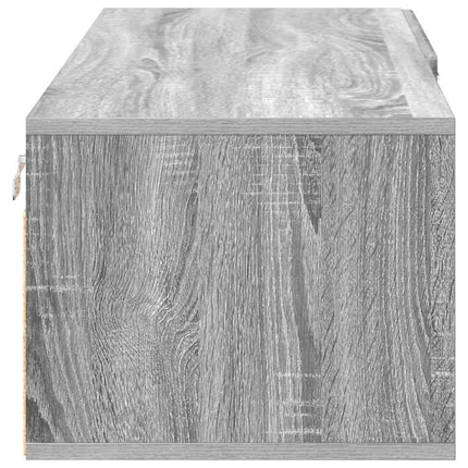 Meuble TV Sonoma gris 100.5 x 39 x 30 cm Bois d'ingénierie