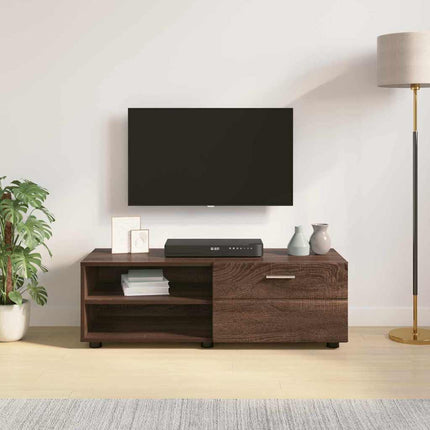 Meuble TV Chêne marron 100.5 x 39 x 30 cm Bois d'ingénierie