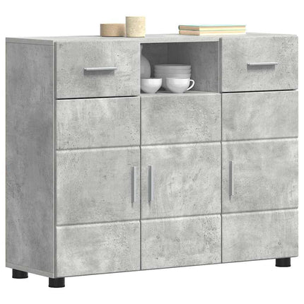 Buffet Gris béton 88.5 x 30.5 x 73 cm Bois d'ingénierie