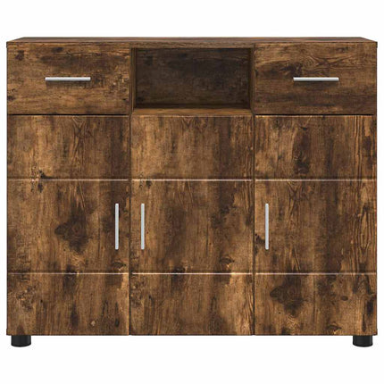 Buffet Chêne fumé 88.5 x 30.5 x 73 cm Bois d'ingénierie