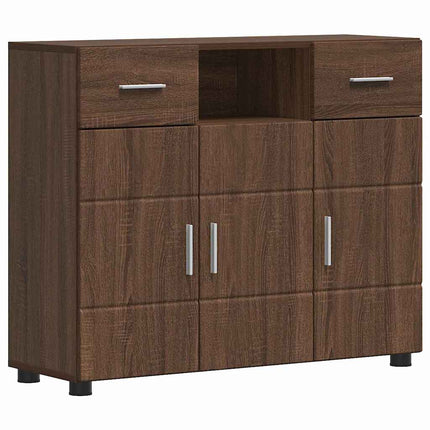 Buffet Chêne marron 88.5 x 30.5 x 73 cm Bois d'ingénierie
