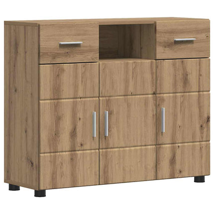 Buffet chêne artisanal 88.5 x 30.5 x 73 cm Bois d'ingénierie