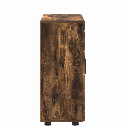 Buffet Chêne fumé 55.5 x 29 x 100 cm Bois d'ingénierie