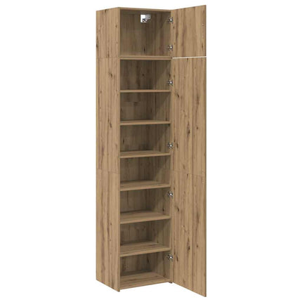 Armoire de rangement chêne artisanal 50 x 41 x 225 cm