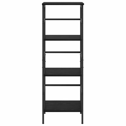 Étagère Chêne noir 40 x 29,5 x 115 cm Bois d'ingénierie