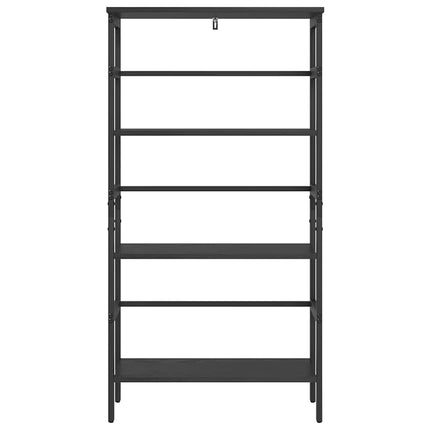 Étagère Chêne noir 60 x 29,5 x 115 cm Bois d'ingénierie