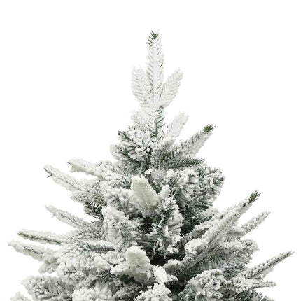 Sapin de Noël artificiel pré-éclairé Vert 180 cm PVC et PE