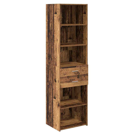 Haut Armoire Bois Ancien 50 x 42,5 x 185 cm Bois d'ingénierie
