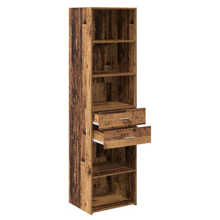 Haut Armoire Bois Ancien 50 x 42,5 x 185 cm Bois d'ingénierie