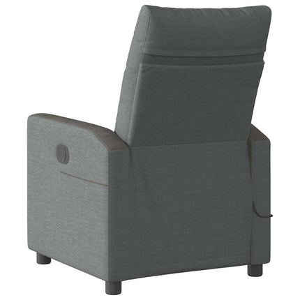 Fauteuil de massage inclinable Gris foncé 69 x 86 x 100 cm