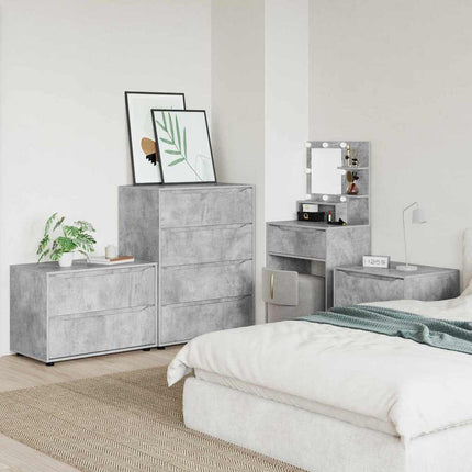 Armoire de rangement Gris béton 80 x 48 x 57 cm