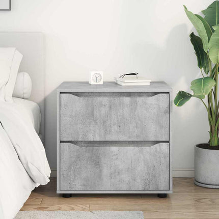 Armoire de rangement Gris béton 60 x 48 x 57 cm